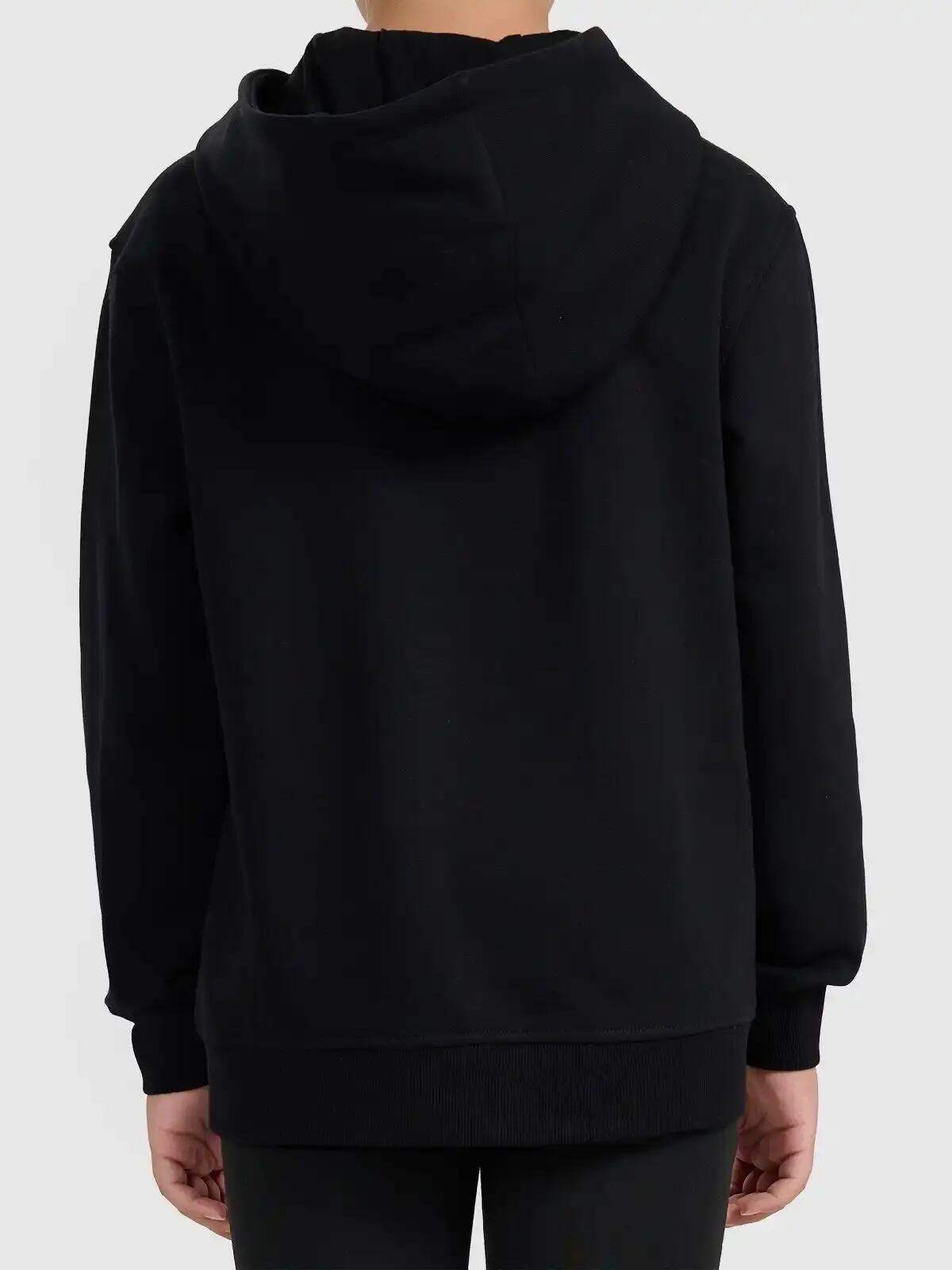 BLUZA DZIEWCZĘCA ROZPINANA 4F DRESOWA Z KAPTUREM 4/11