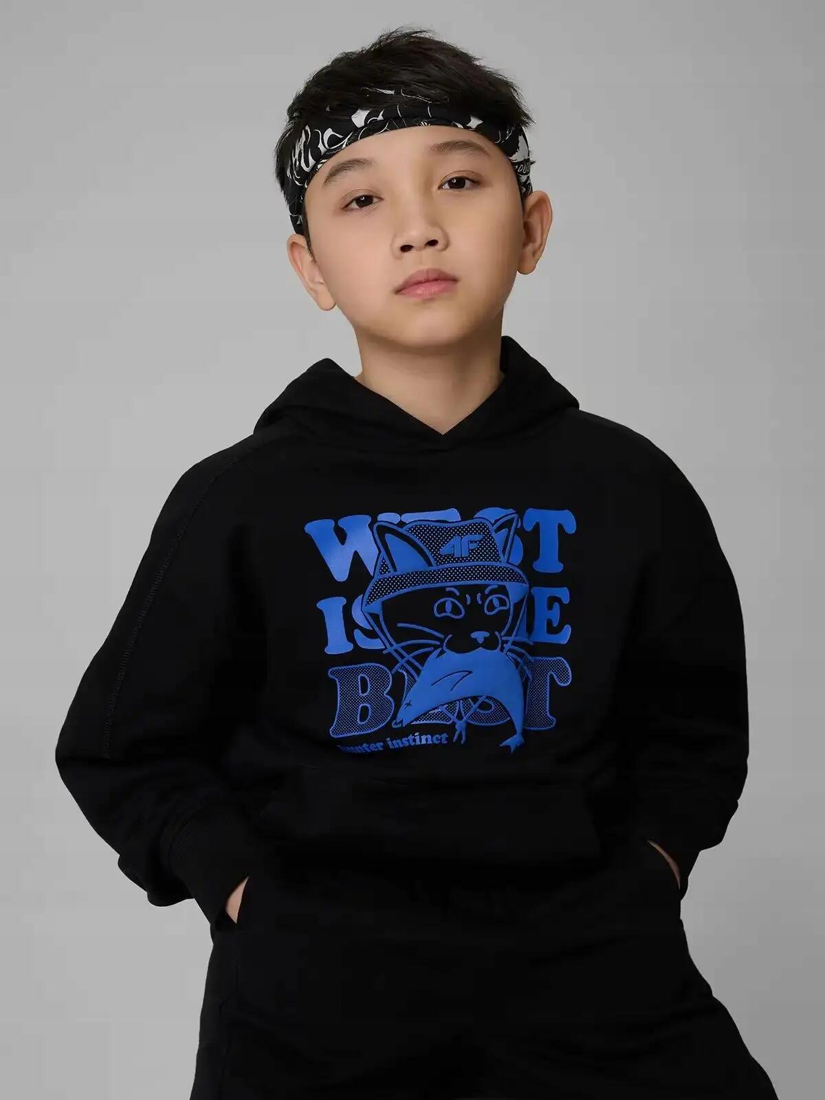 BLUZA MĘSKA Z KAPTUREM UNDER ARMOUR LOGO COLORBLOCK HOODIE 4/9