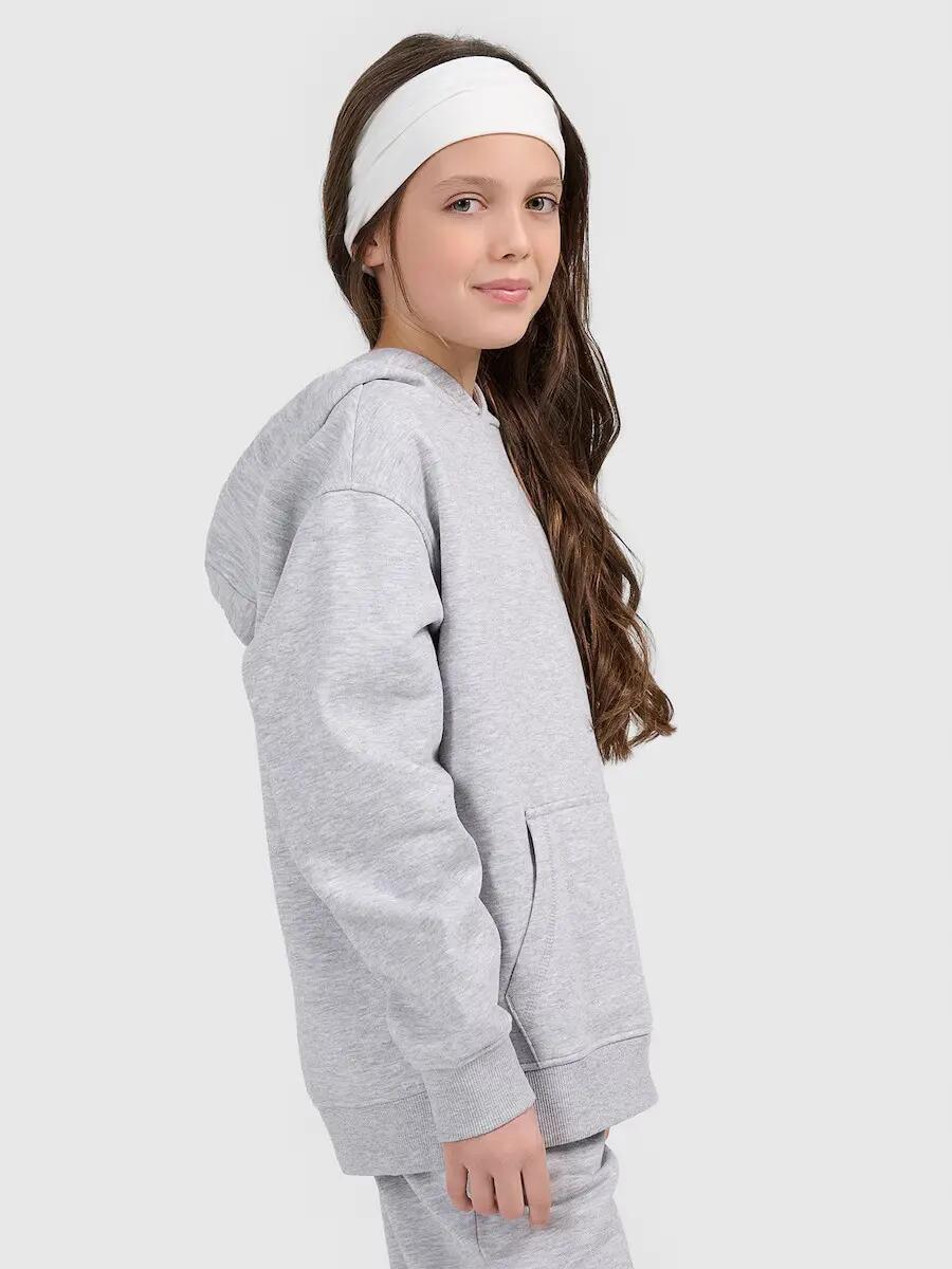 BLUZA CHŁOPIĘCA 4F Z KAPTUREM NIEROZPINANA SPORTOWA 5/8