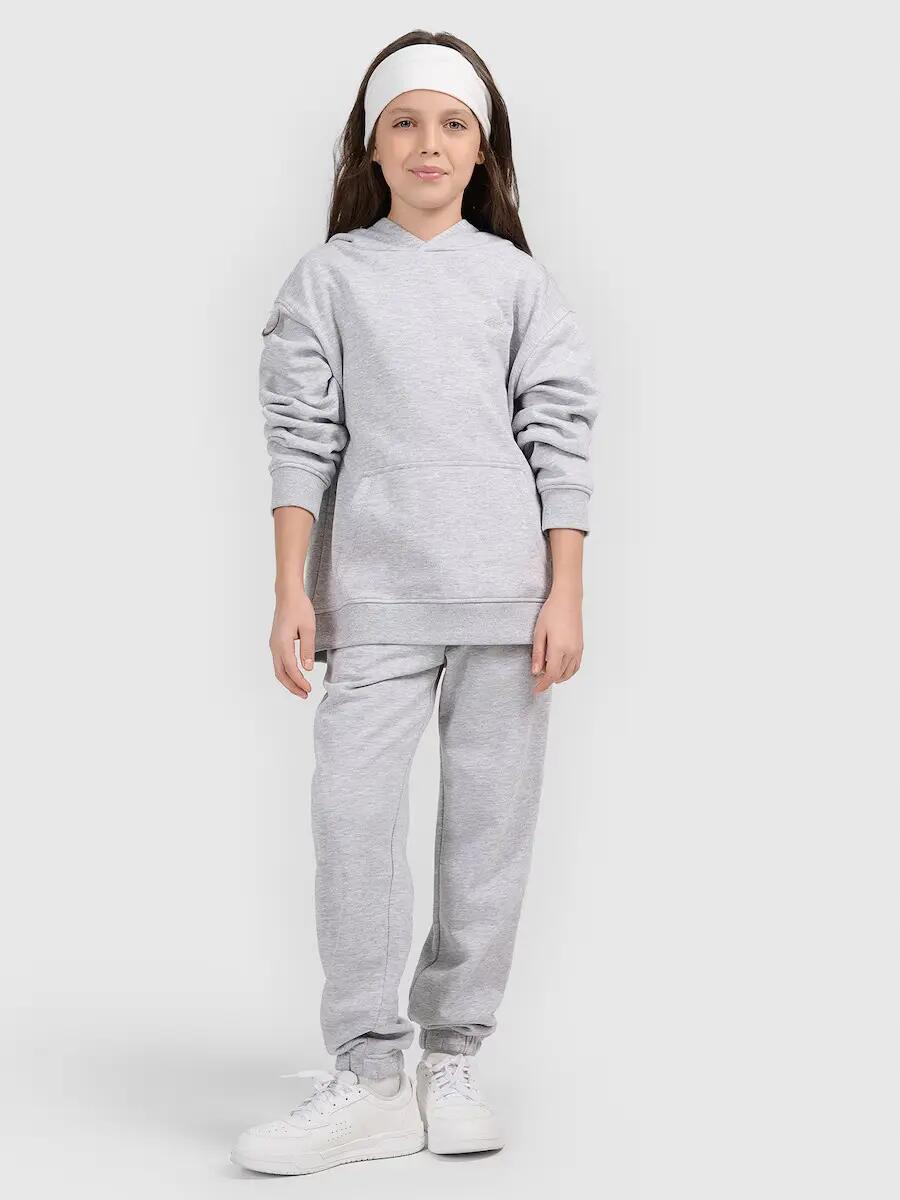 BLUZA CHŁOPIĘCA 4F Z KAPTUREM NIEROZPINANA SPORTOWA 4/8