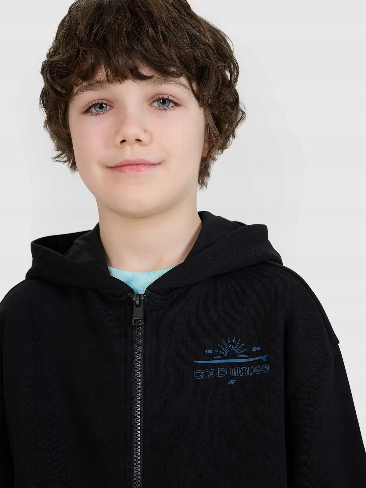 BLUZA CHŁOPIĘCA 4F SPORTOWA ROZPINANA 4/8