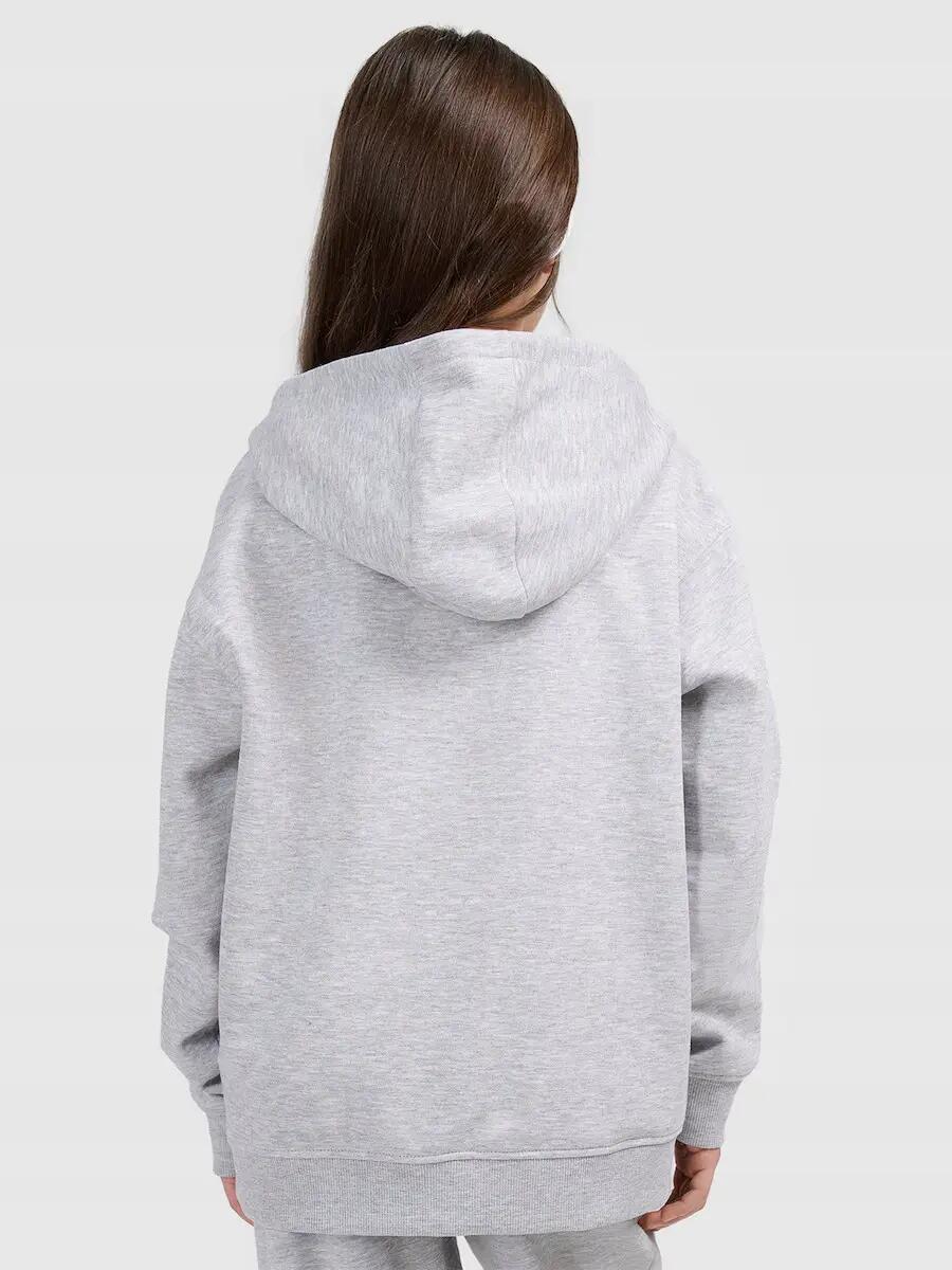 BLUZA CHŁOPIĘCA 4F Z KAPTUREM NIEROZPINANA SPORTOWA 3/8