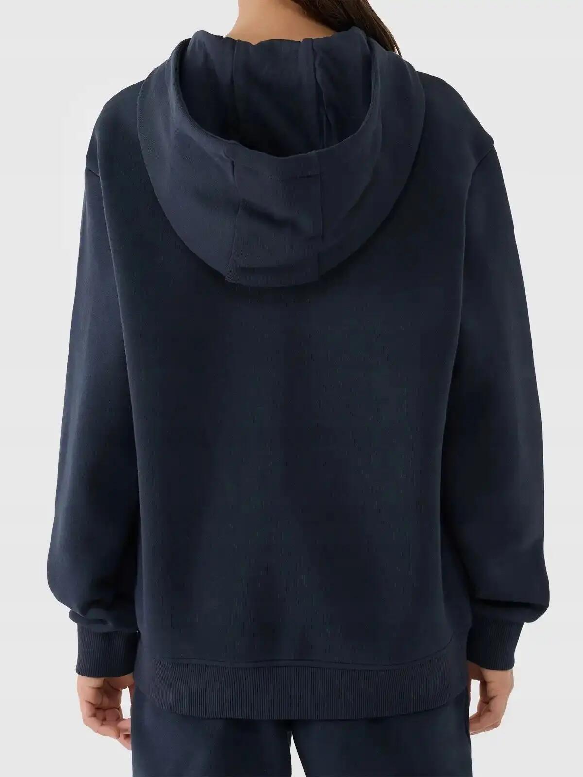 BLUZA DZIEWCZĘCA ROZPINANA 4F DRESOWA Z KAPTUREM 10/11