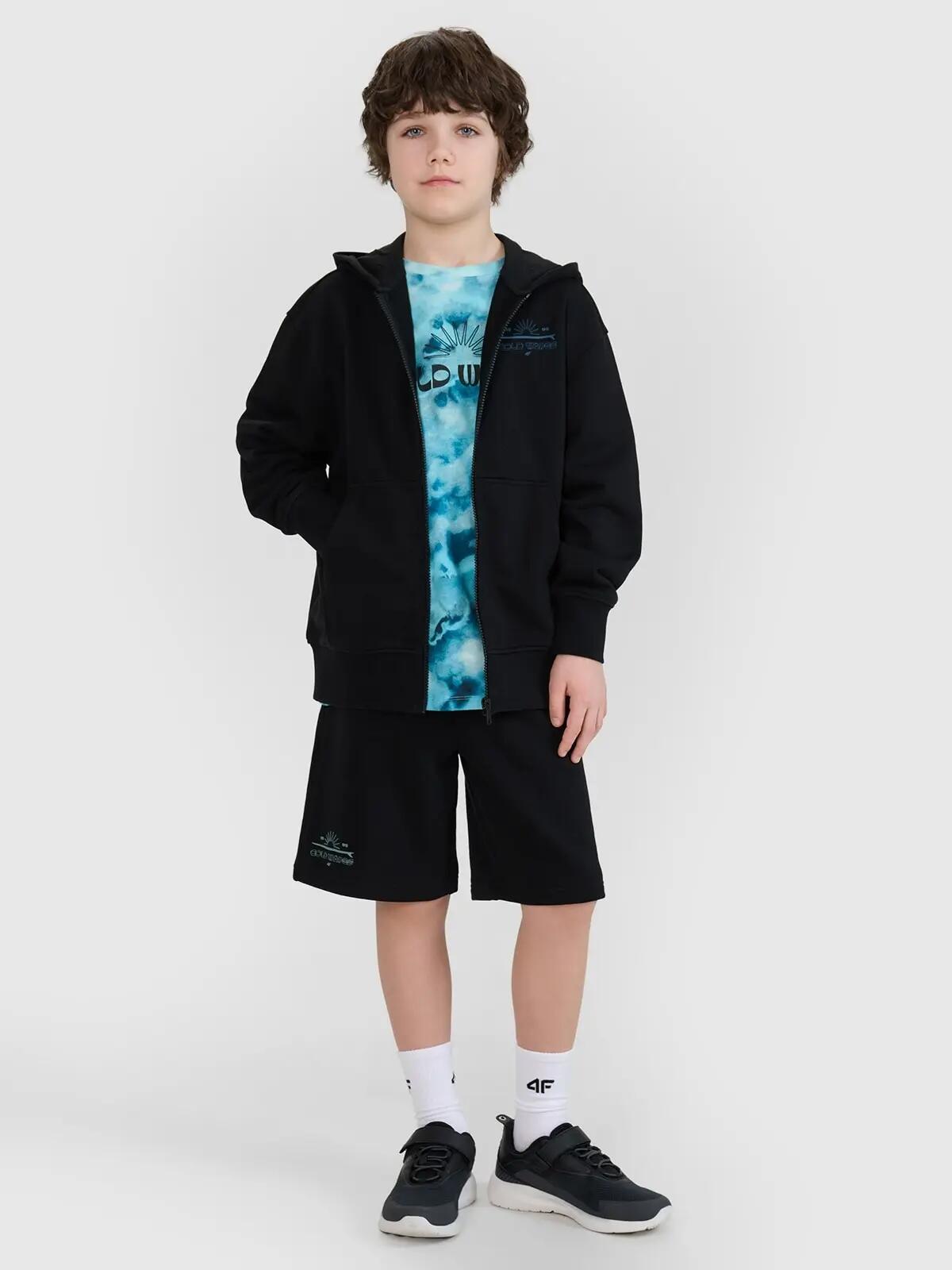 BLUZA CHŁOPIĘCA 4F SPORTOWA ROZPINANA 2/8