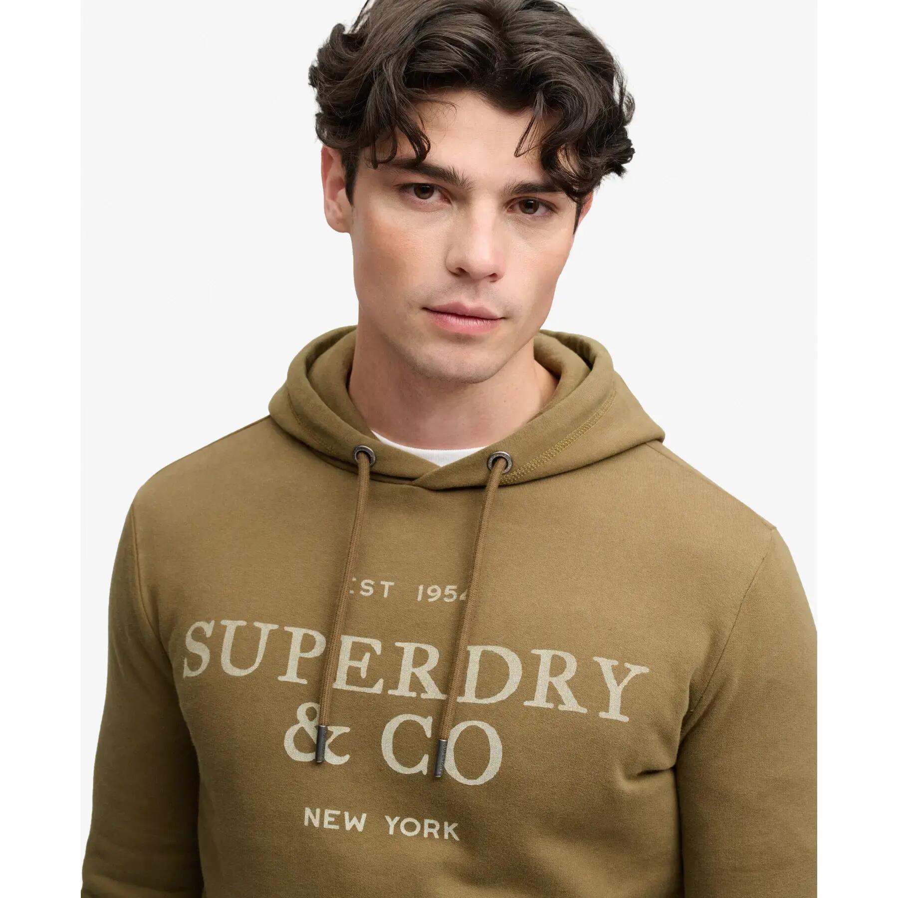 Felpa con cappuccio Superdry 1954 Company 6/6