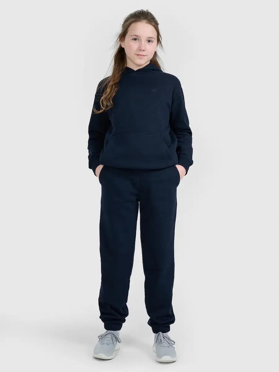 BLUZA CHŁOPIĘCA 4F Z KAPTUREM NIEROZPINANA SPORTOWA 5/8