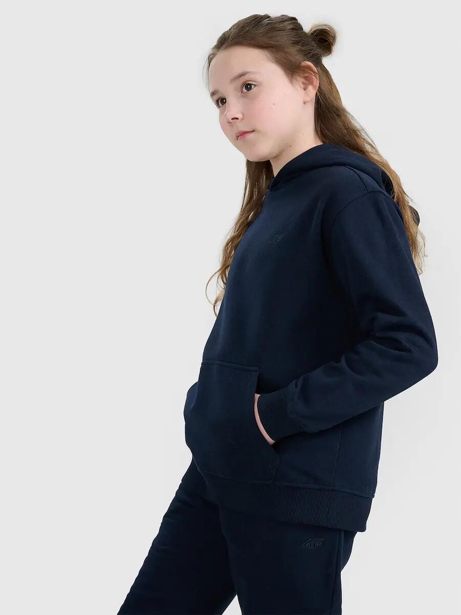 BLUZA CHŁOPIĘCA 4F Z KAPTUREM NIEROZPINANA SPORTOWA 4/8