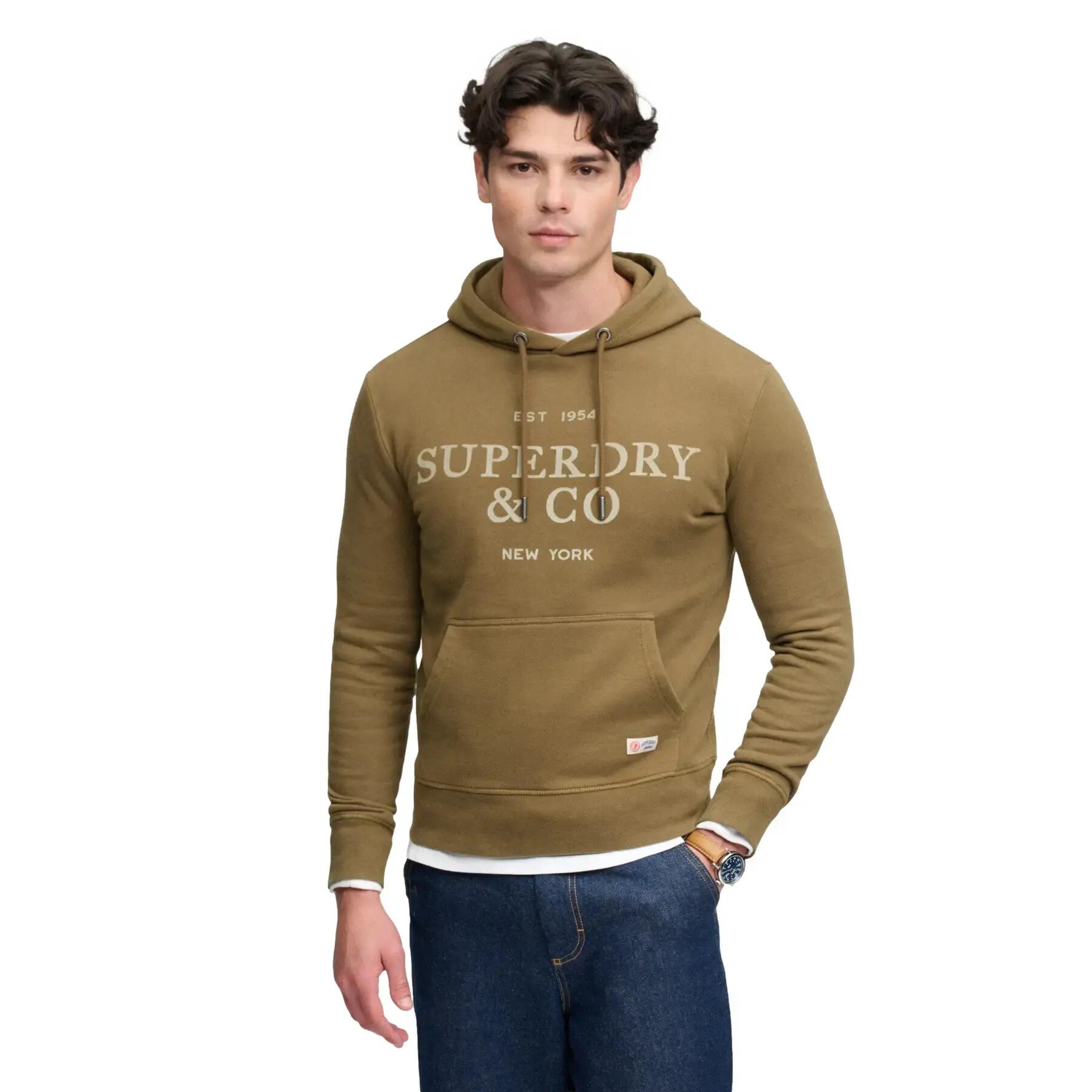 Felpa con cappuccio Superdry 1954 Company 2/6