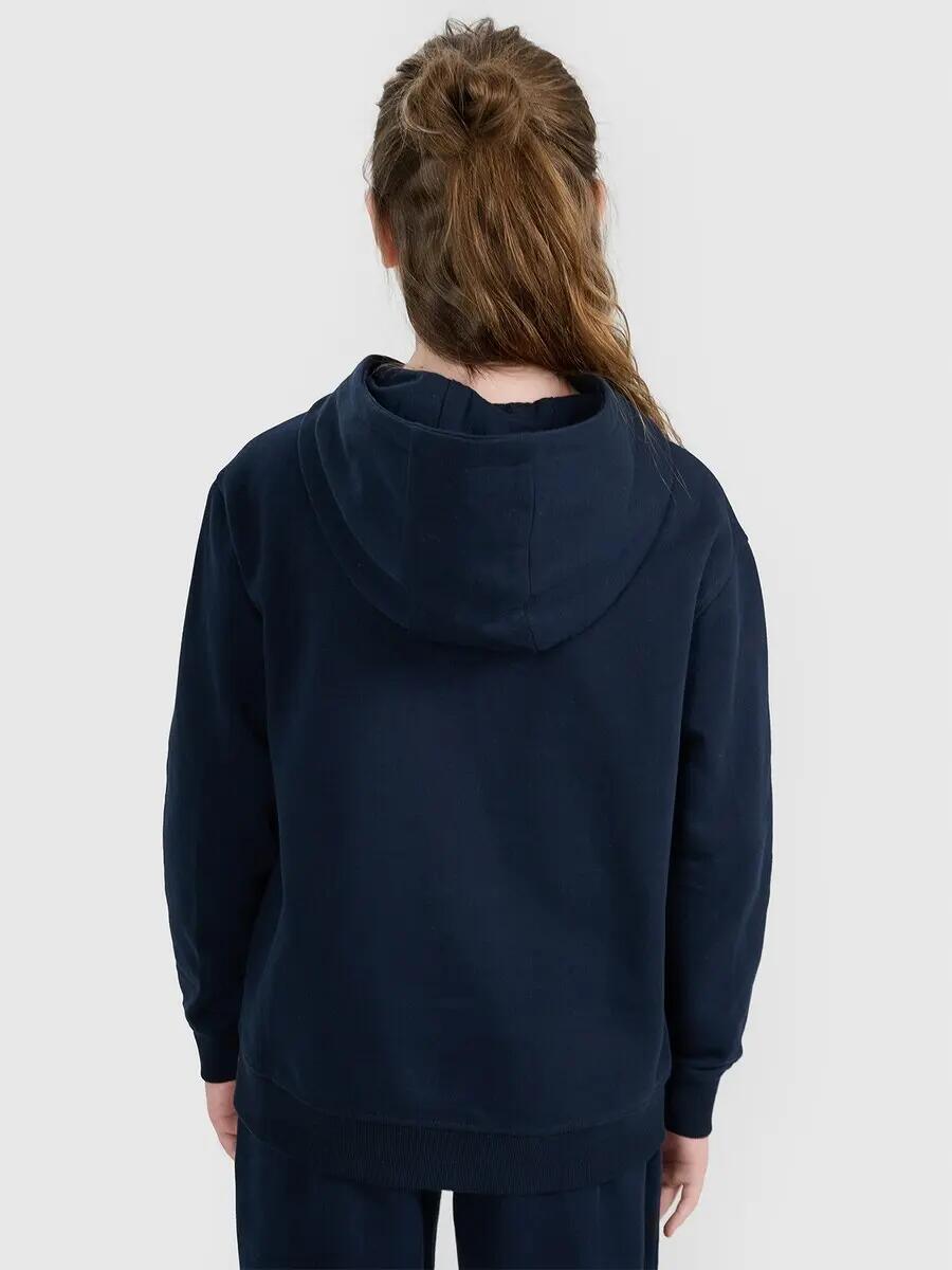 BLUZA CHŁOPIĘCA 4F Z KAPTUREM NIEROZPINANA SPORTOWA 3/8