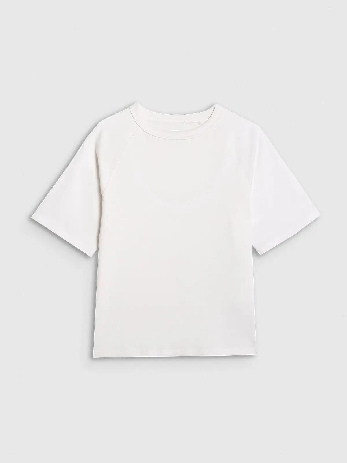 T-SHIRT CHŁOPIĘCY 4F KOSZULKA OVERSIZE BAWEŁNIANA 6/9