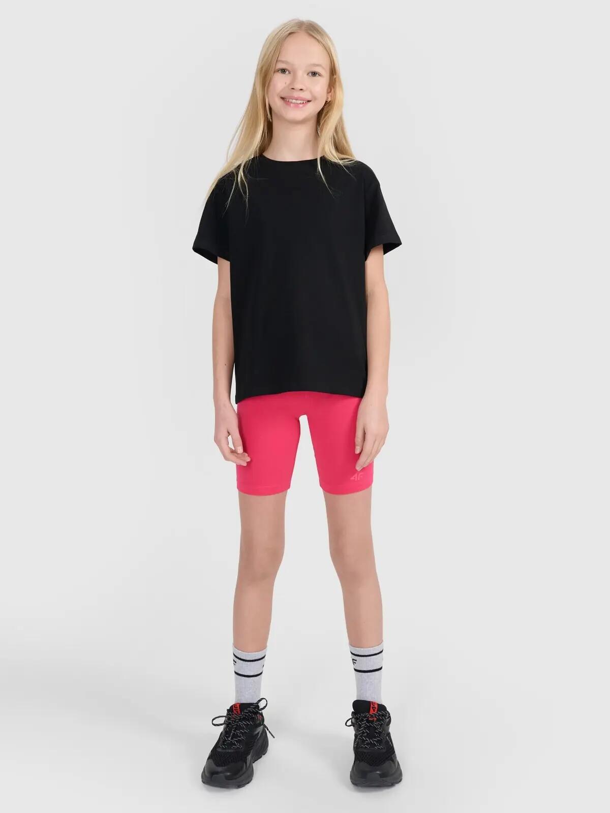 T-SHIRT DZIEWCZĘCY 4F KOSZULKA DZIECIĘCA TTSHF2332 4/7