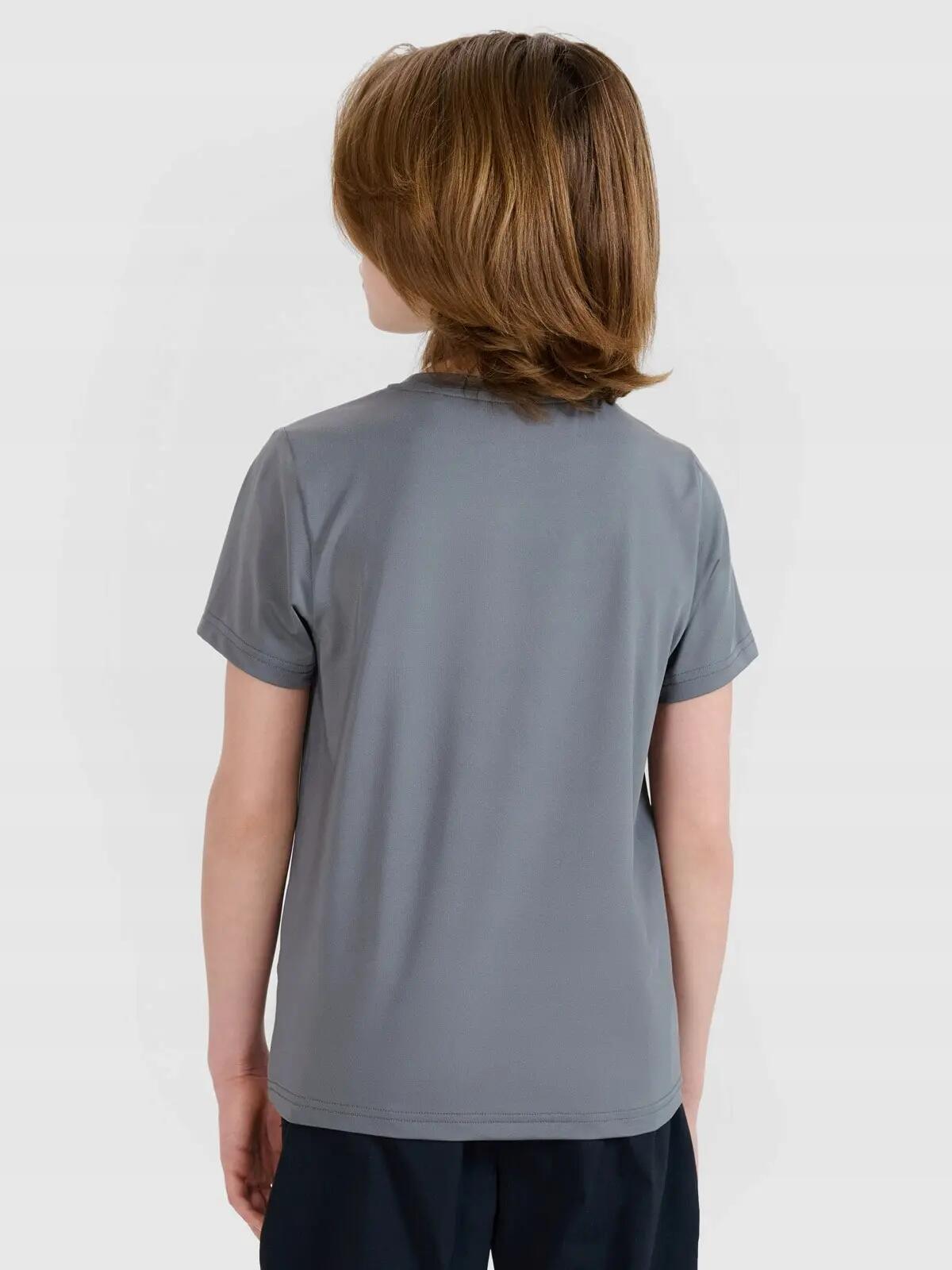 T-SHIRT CHŁOPIĘCY 4F KOSZULKA SPORTOWA SZYBKOSCHNĄCA 4/7
