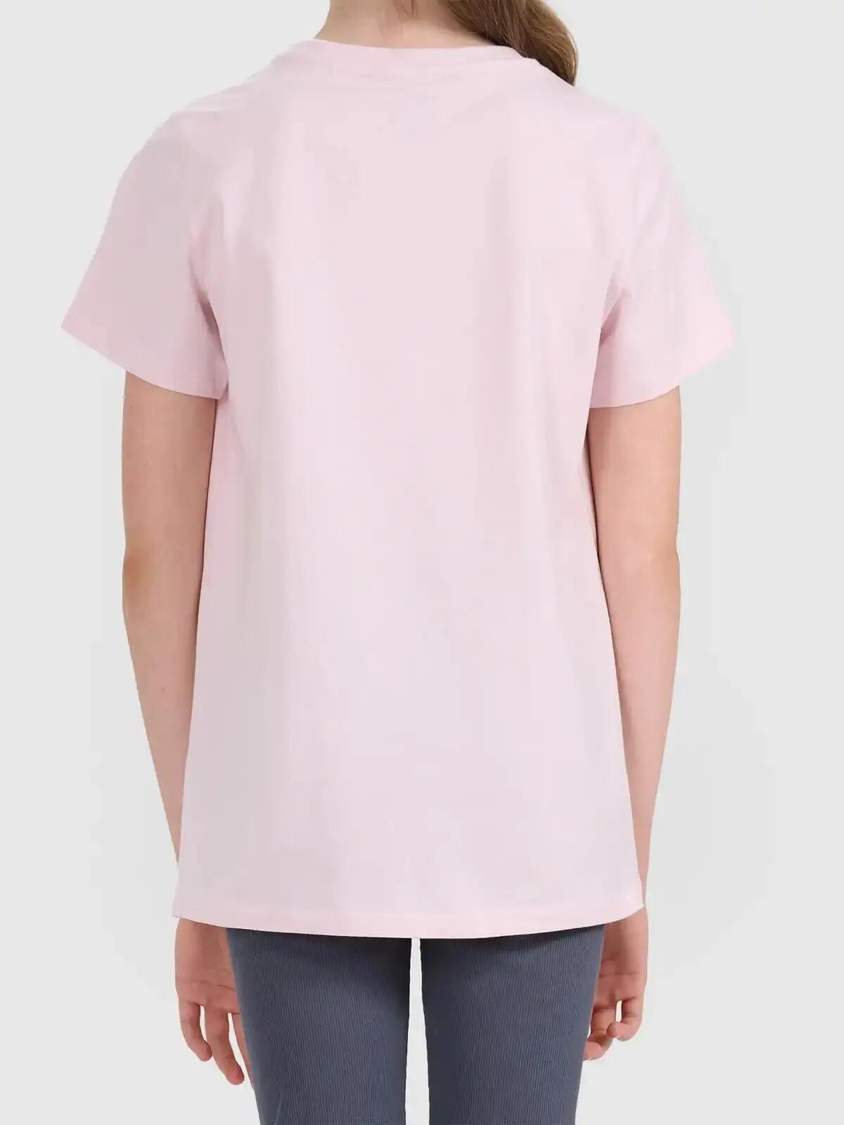 T-SHIRT 4F KOSZULKA DZIEWCZĘCA SPORTOWA BAWEŁNIANA 5/10