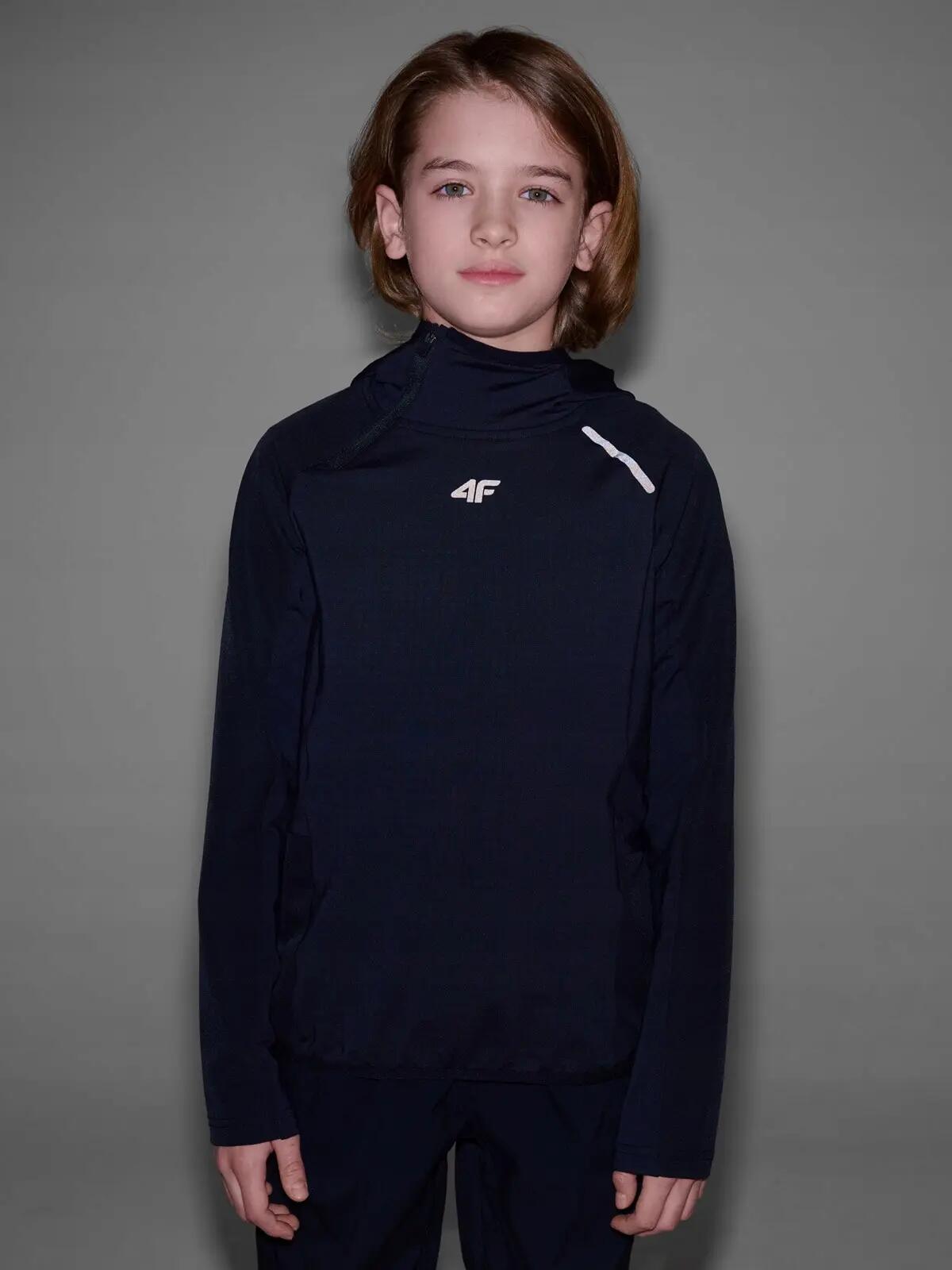 BLUZA CHŁOPIĘCA 4F SPORTOWA ROZPINANA 2/10