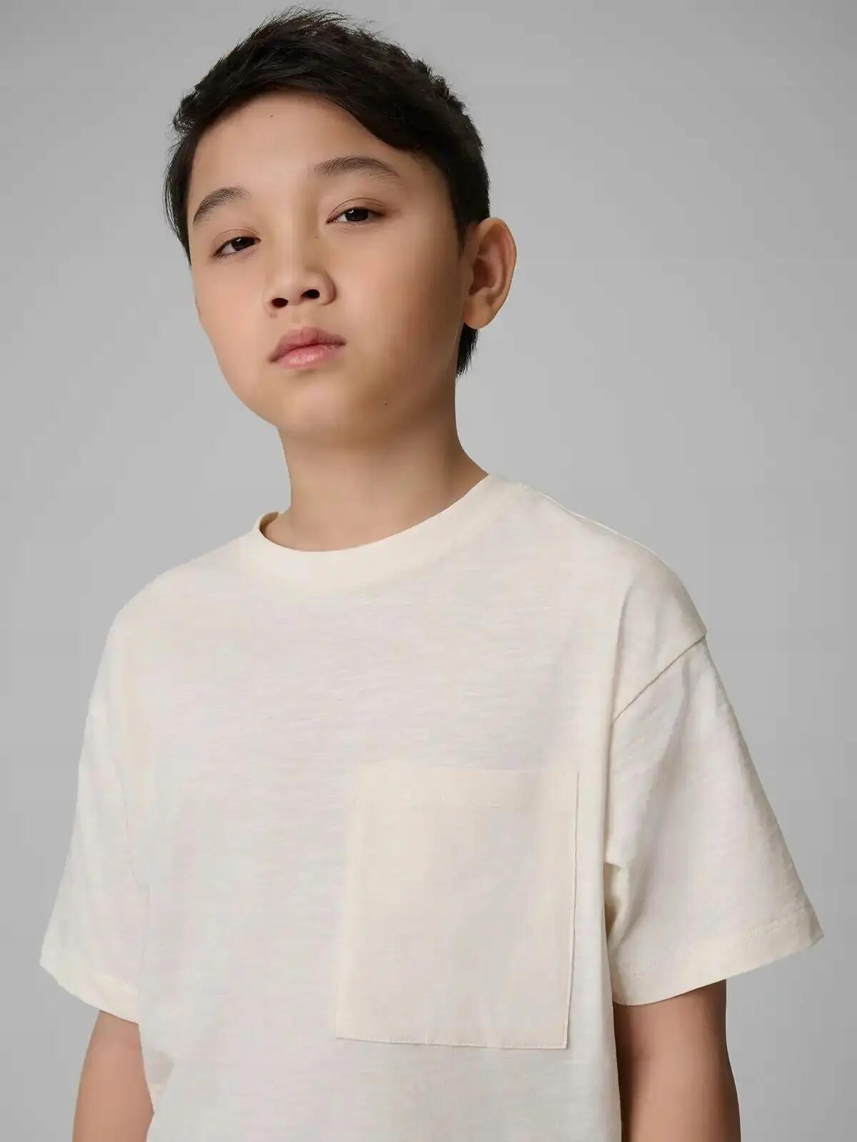 KOSZULKA CHŁOPIĘCA 4F T-SHIRT BAWEŁNIANY Z 7/10