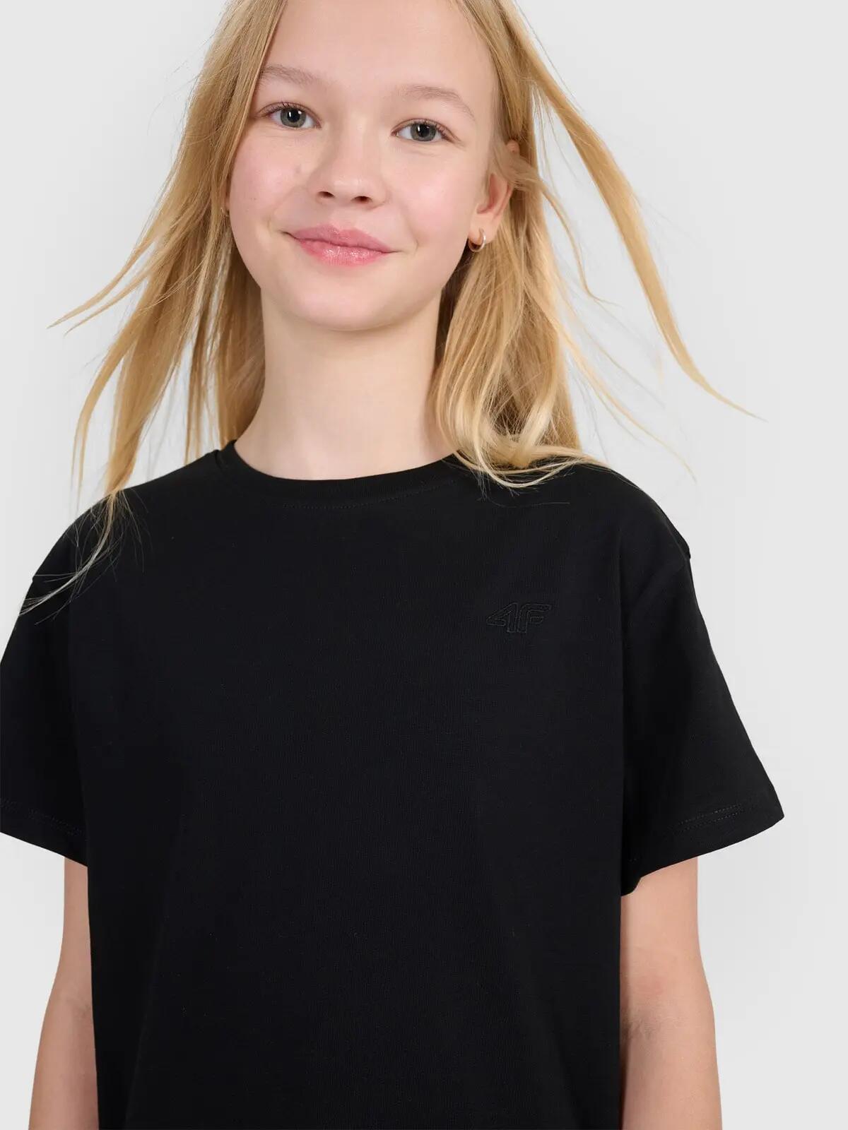 T-SHIRT DZIEWCZĘCY 4F KOSZULKA DZIECIĘCA TTSHF2332 2/7