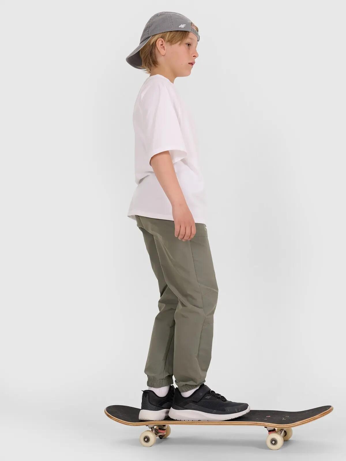 T-SHIRT CHŁOPIĘCY 4F KOSZULKA OVERSIZE BAWEŁNIANA 3/9