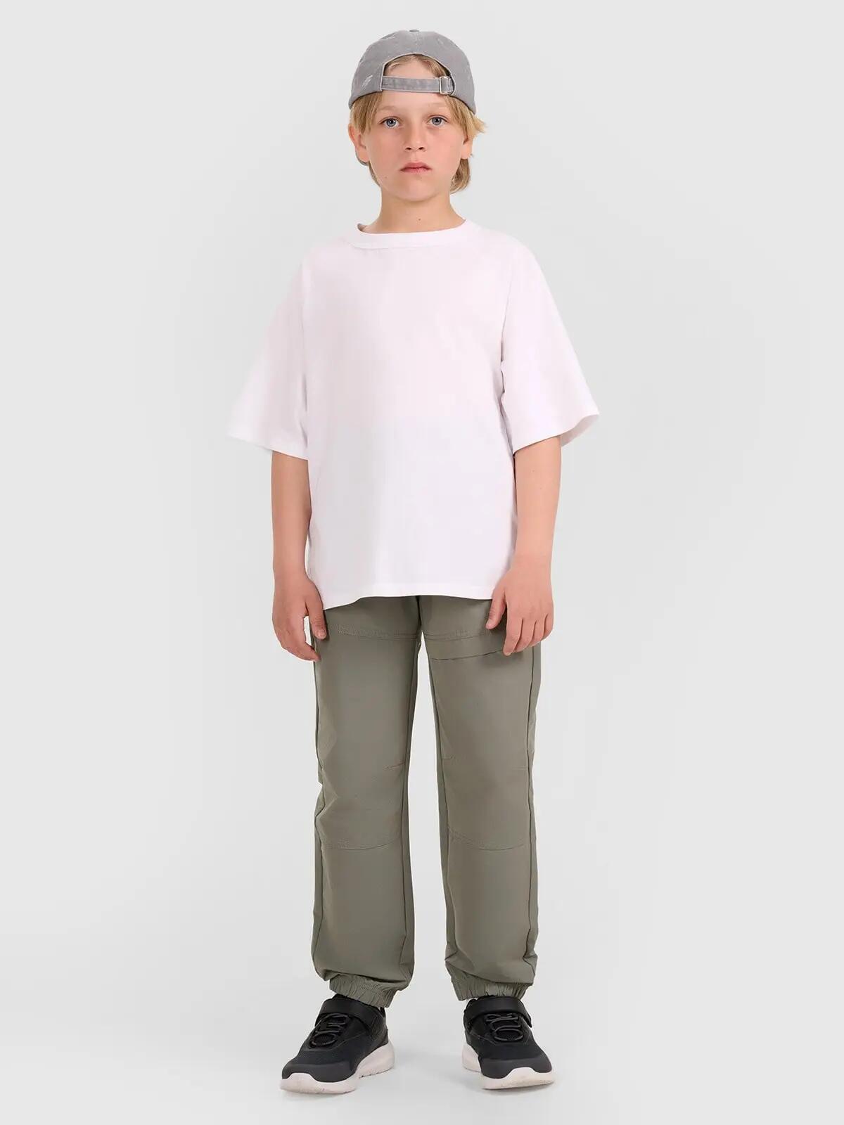 T-SHIRT CHŁOPIĘCY 4F KOSZULKA OVERSIZE BAWEŁNIANA 2/9