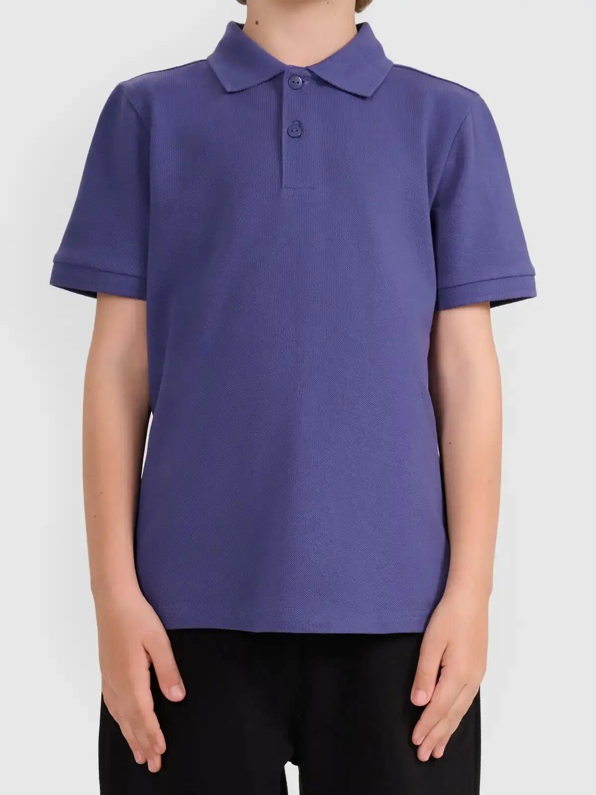 KOSZULKA POLO CHŁOPIĘCA 4F T-SHIRT SPORTOWY 2/6