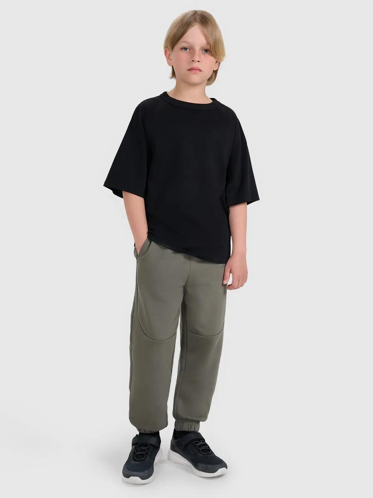 T-SHIRT CHŁOPIĘCY 4F KOSZULKA OVERSIZE BAWEŁNIANA 2/9