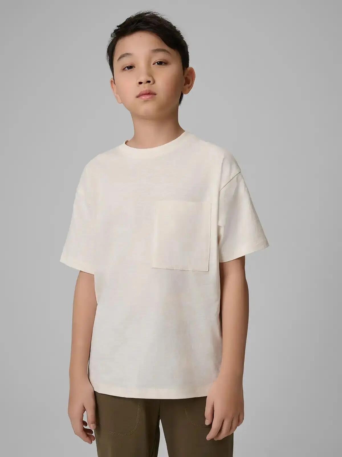 KOSZULKA CHŁOPIĘCA 4F T-SHIRT BAWEŁNIANY Z 2/10