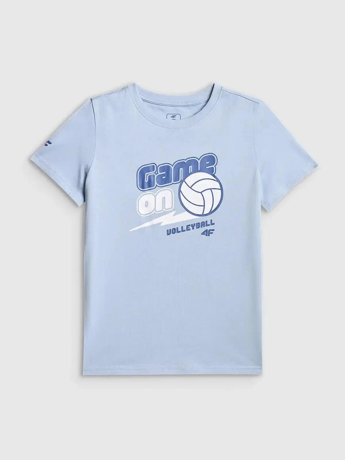 T-SHIRT CHŁOPIĘCY 4F KOSZULKA SPORTOWA 1 4/6