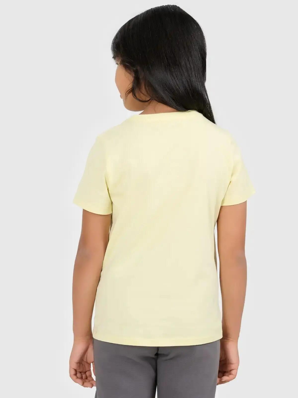 T-SHIRT DZIEWCZĘCA 4F SPORTOWY KOSZULKA BAWEŁNIANA 9/10