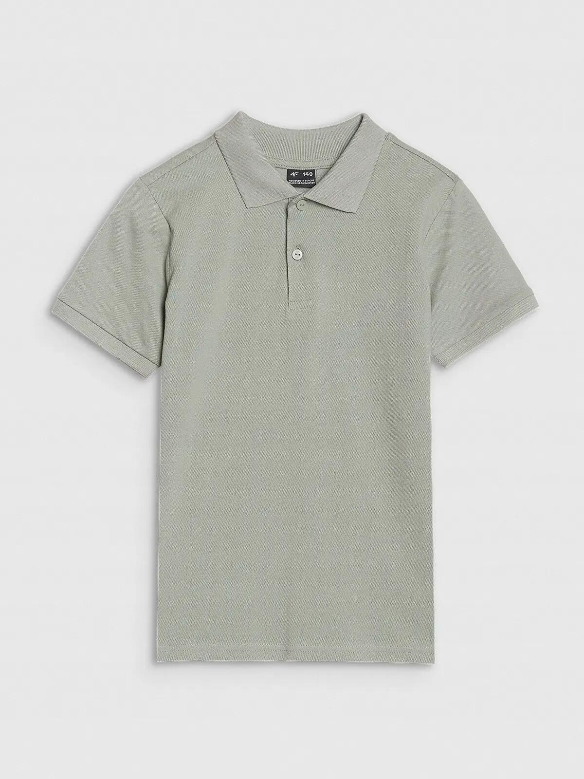 KOSZULKA POLO CHŁOPIĘCA 4F DZIECIĘCA 152 5/7