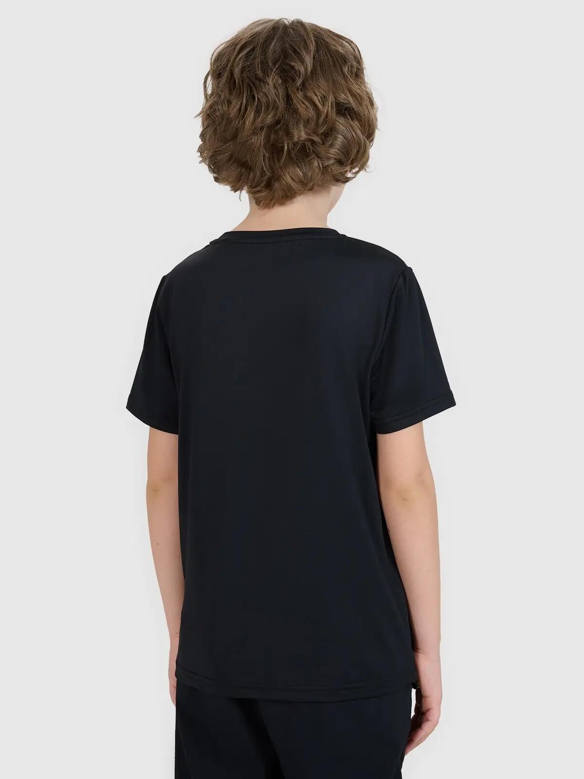 T-SHIRT CHŁOPIĘCY 4F KOSZULKA SPORTOWA SZYBKOSCHNĄCA 4/7
