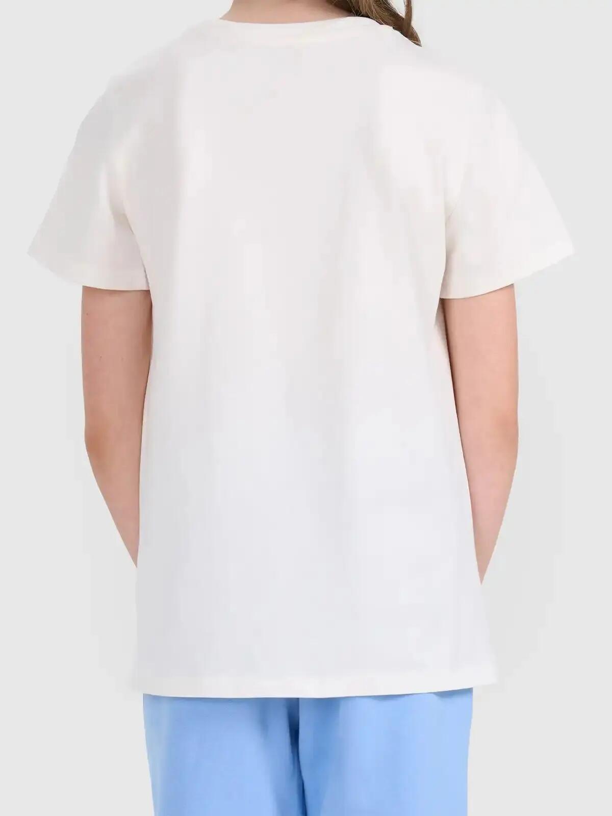 KOSZULKA DZIEWCZĘCA 4F T-SHIRT SPORTOWY BAWEŁNIANY 3/10