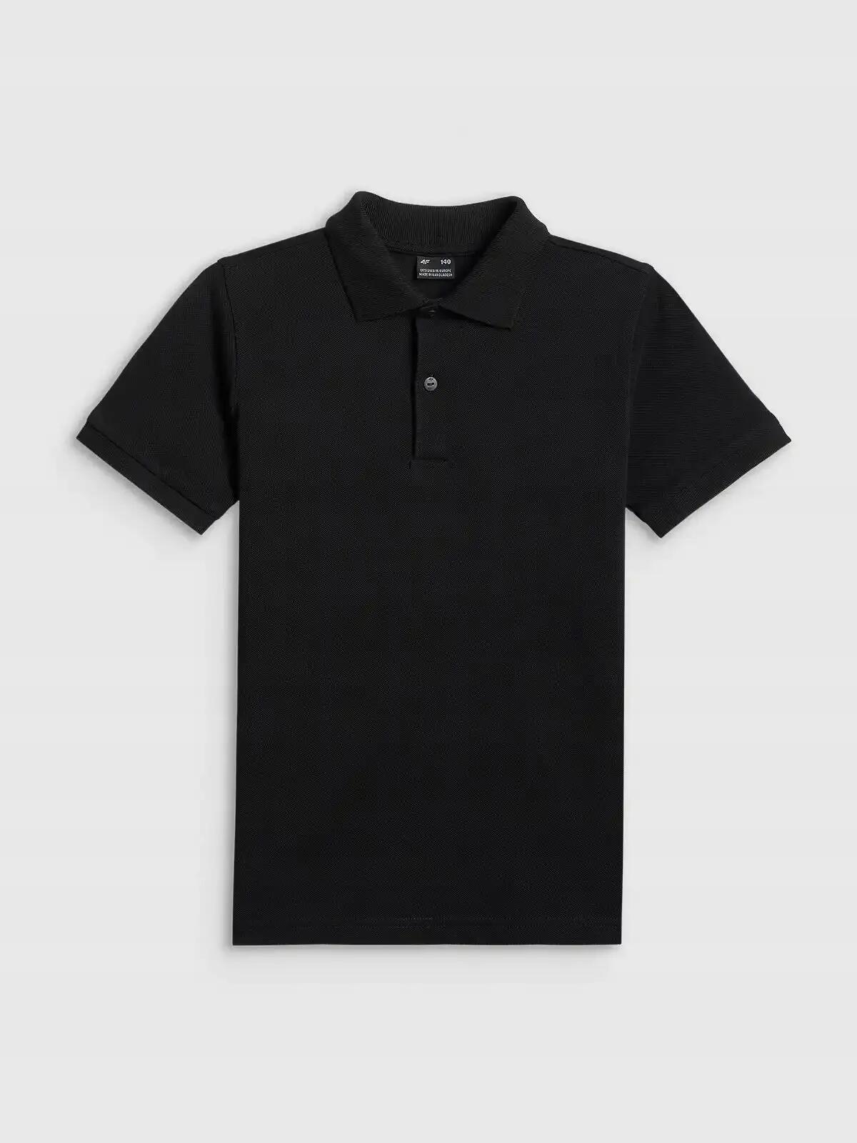 KOSZULKA POLO CHŁOPIĘCA 4F T-SHIRT SPORTOWY 5/7