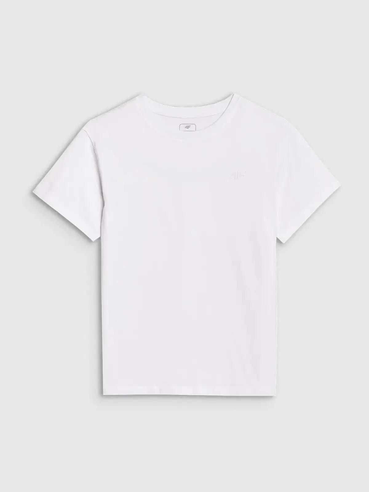 T-SHIRT DZIEWCZĘCY 4F KOSZULKA DZIECIĘCA 140 2/4