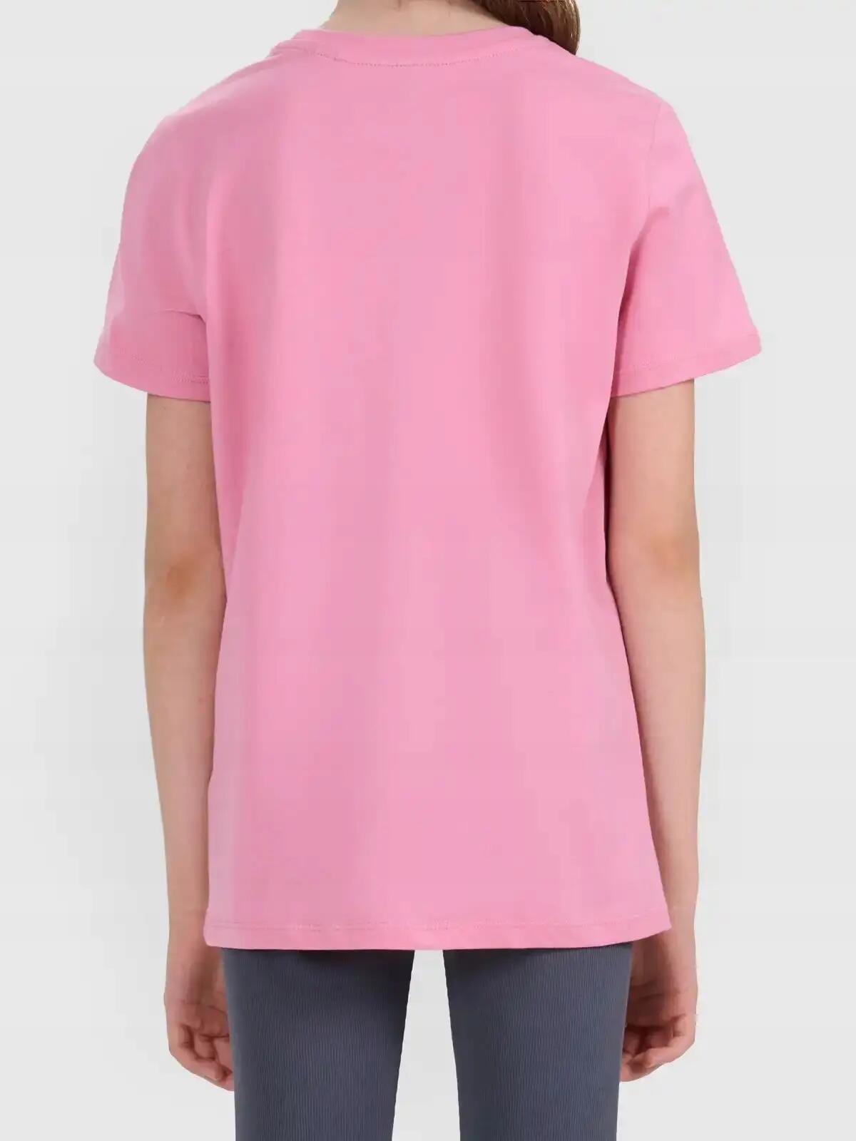 KOSZULKA DZIEWCZĘCA 4F T-SHIRT SPORTOWY BAWEŁNIANY 3/10