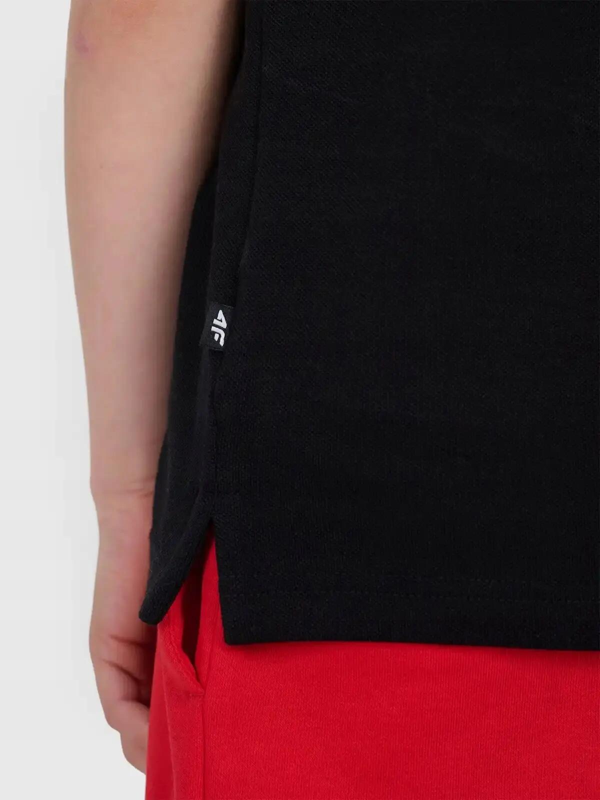 KOSZULKA POLO CHŁOPIĘCA 4F T-SHIRT SPORTOWY 4/7
