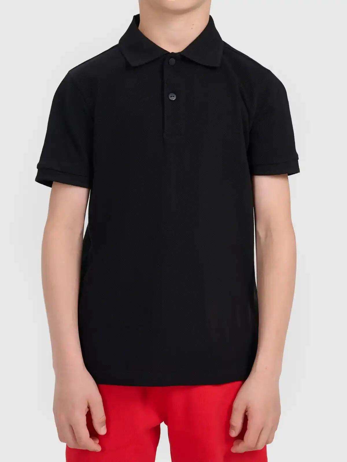 KOSZULKA POLO CHŁOPIĘCA 4F T-SHIRT SPORTOWY 2/7