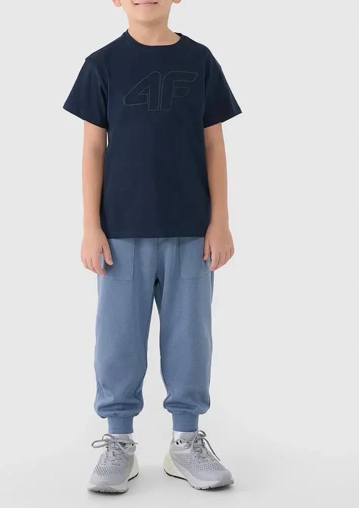 T-SHIRT CHŁOPIĘCY 4F DZIECIĘCY SPORTOWY BAWEŁNIANY 5/6