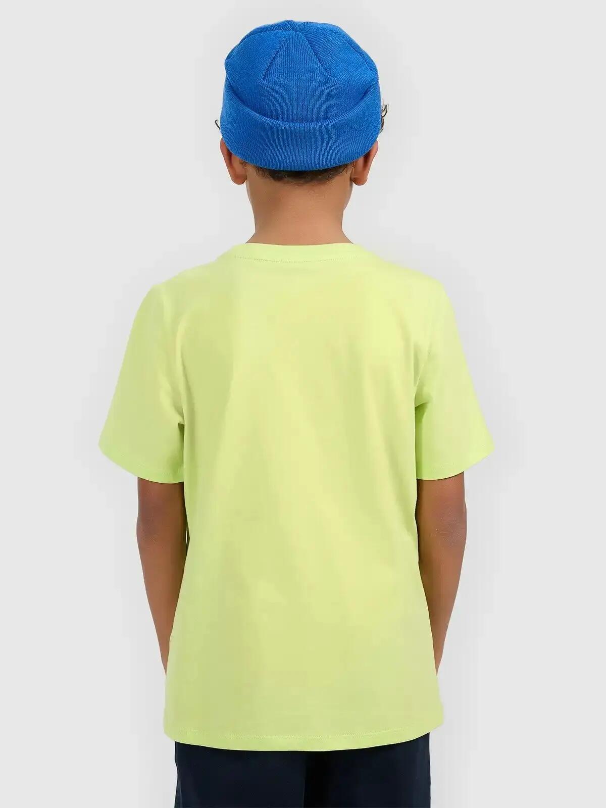 T-SHIRT CHŁOPIĘCY 4F KOSZULKA BAWEŁNIANA GŁADKA 9/10