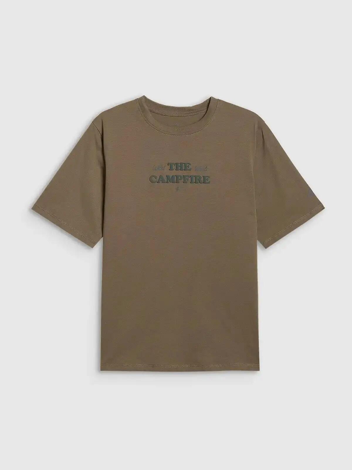 KOSZULKA CHŁOPIĘCA 4F T-SHIRT BAWEŁNIANY Z 10/10