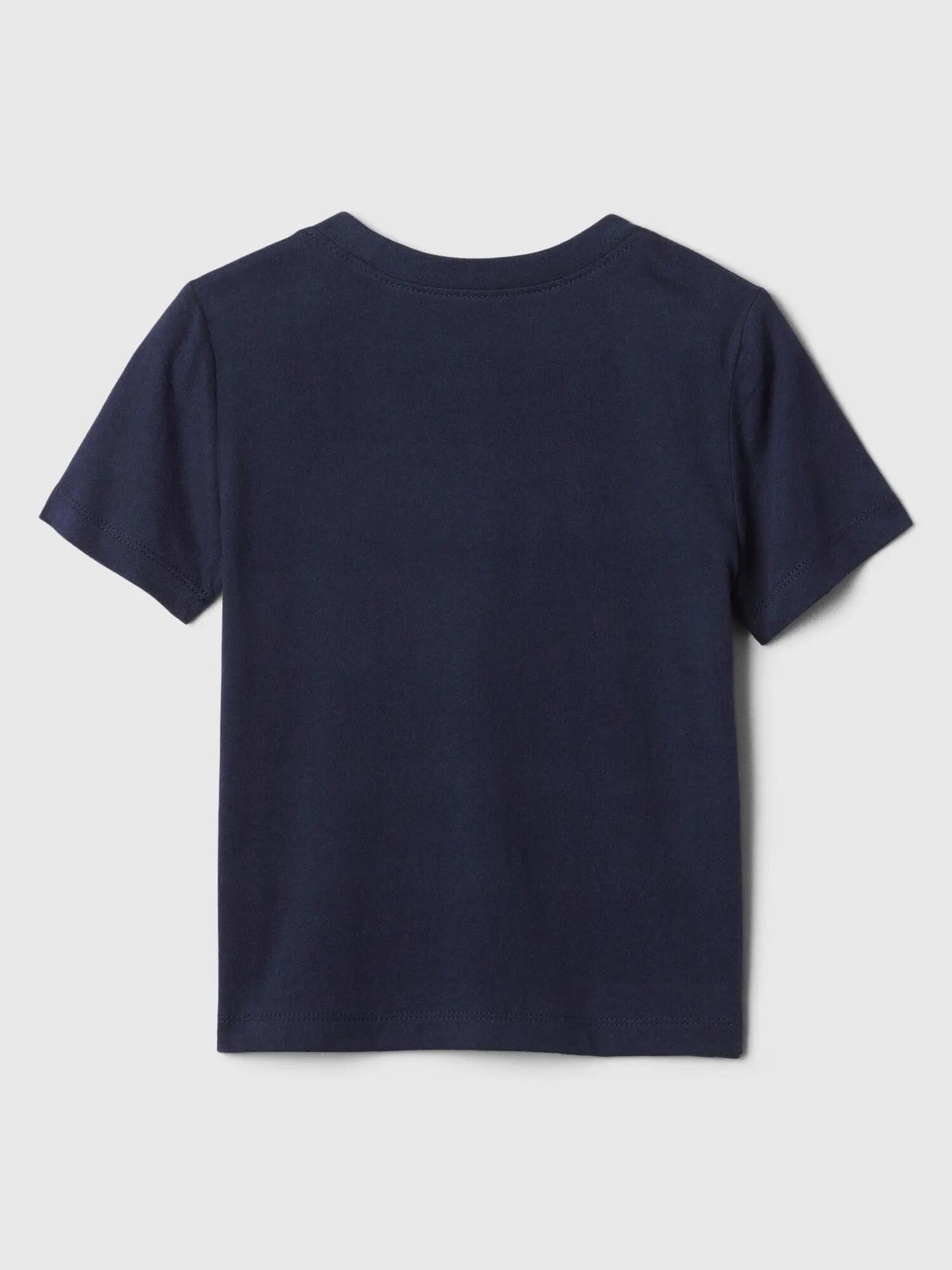 T-SHIRT DZIECIĘCY KOSZULKA GAP BABY LOGO 3/5