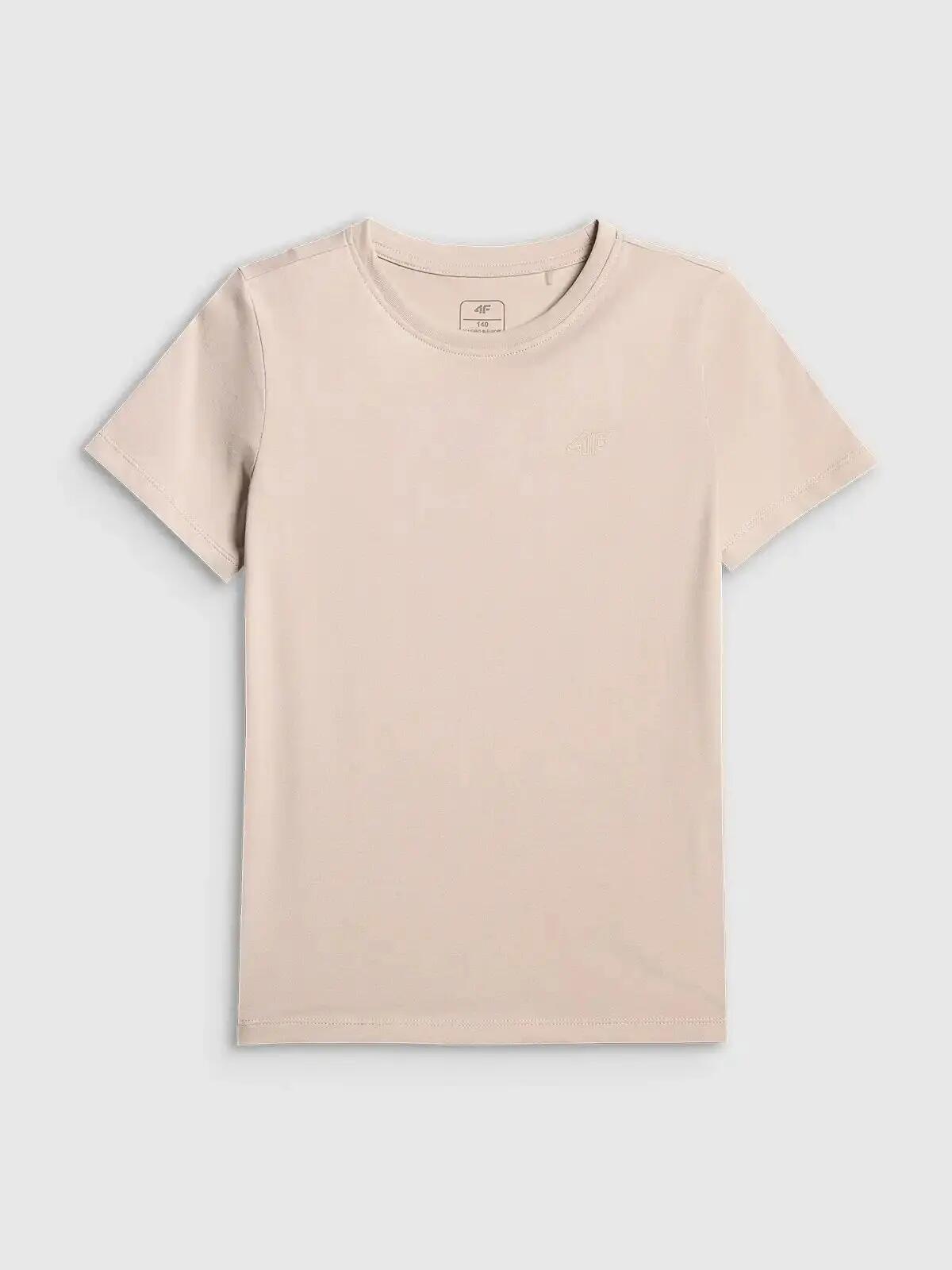 T-SHIRT DZIEWCZĘCA 4F SPORTOWY KOSZULKA BAWEŁNIANA 10/10