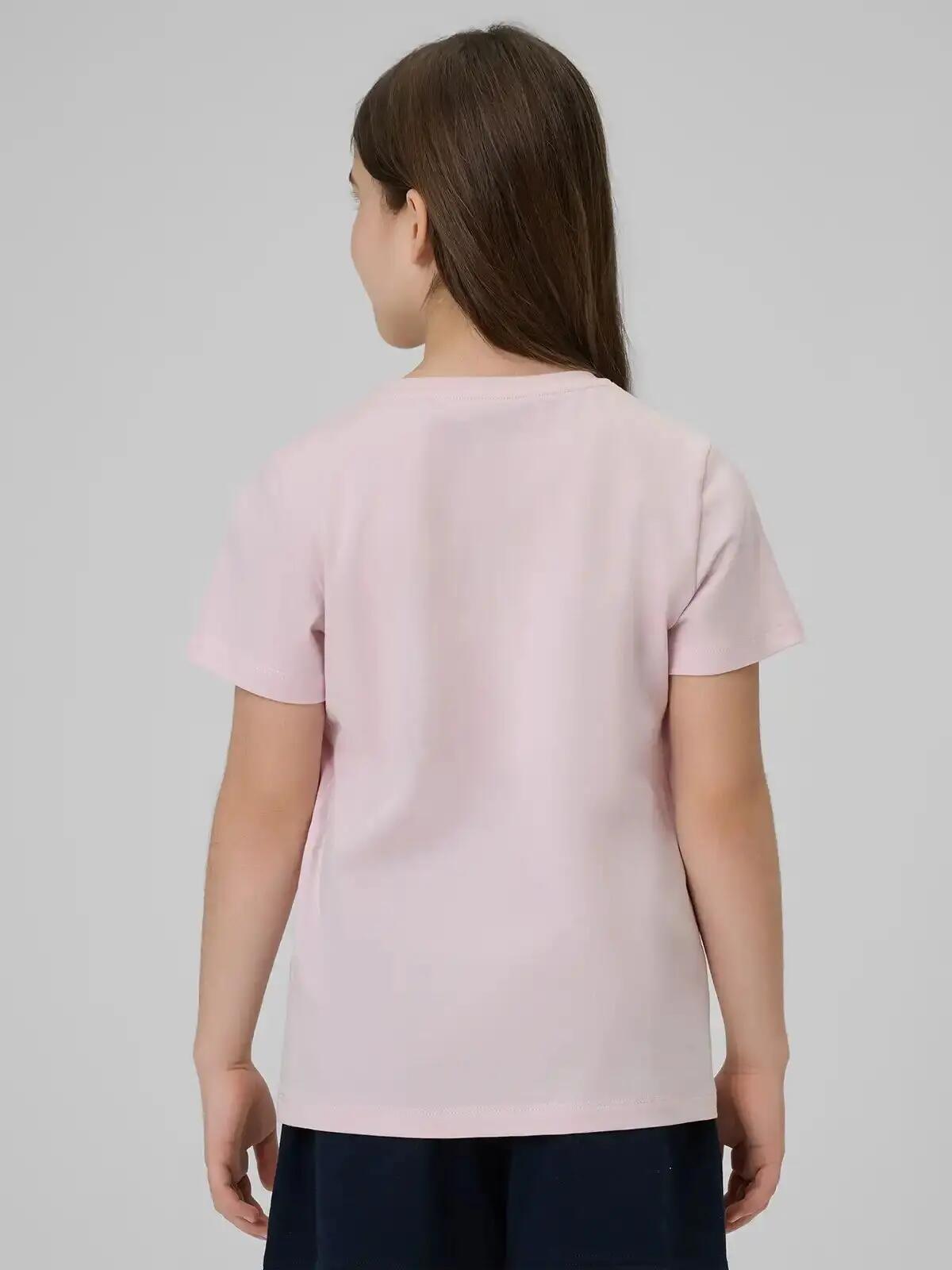 T-SHIRT 4F KOSZULKA DZIEWCZĘCA SPORTOWA BAWEŁNIANA 10/10