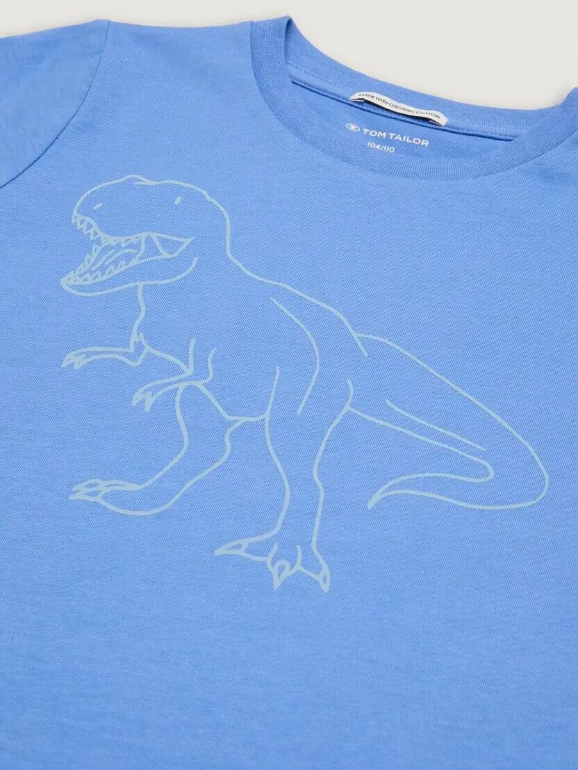 KOSZULKA T-SHIRT CHŁOPIĘCY TOM TAILOR NADRUK 2/6