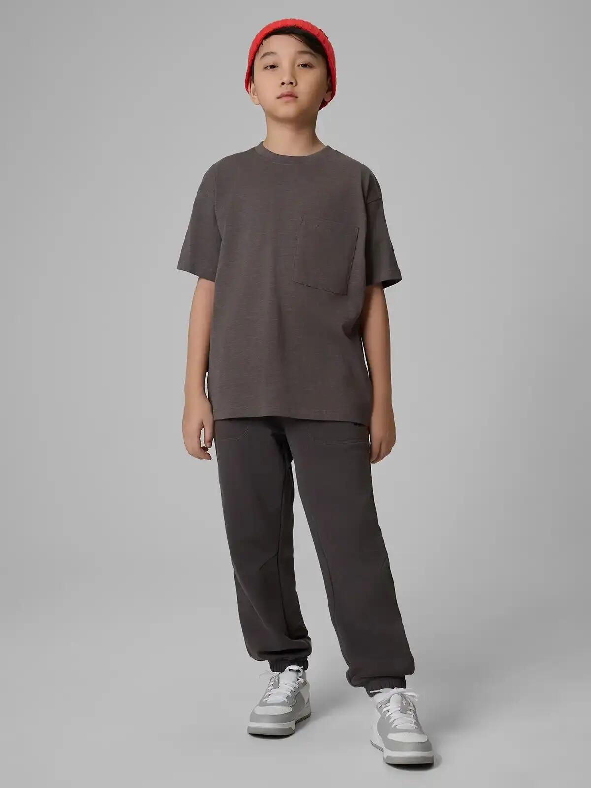 KOSZULKA CHŁOPIĘCA 4F T-SHIRT BAWEŁNIANY Z 8/10