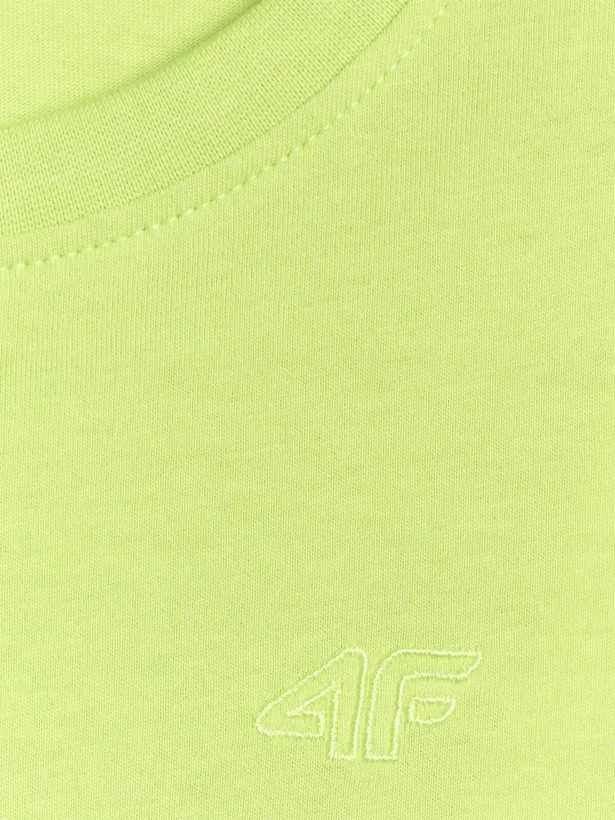T-SHIRT CHŁOPIĘCY 4F KOSZULKA BAWEŁNIANA GŁADKA 10/10