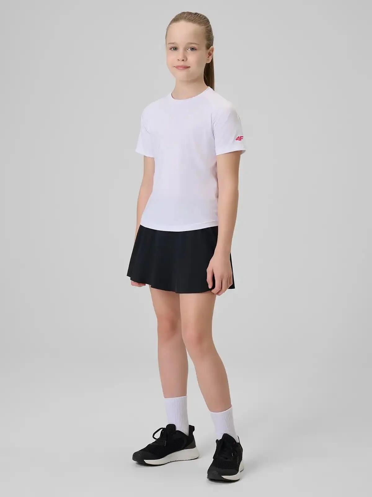 KOSZULKA SPORTOWA DZIEWCZĘCA 4F T-SHIRT SZYBKOSCHNĄCY 7/10