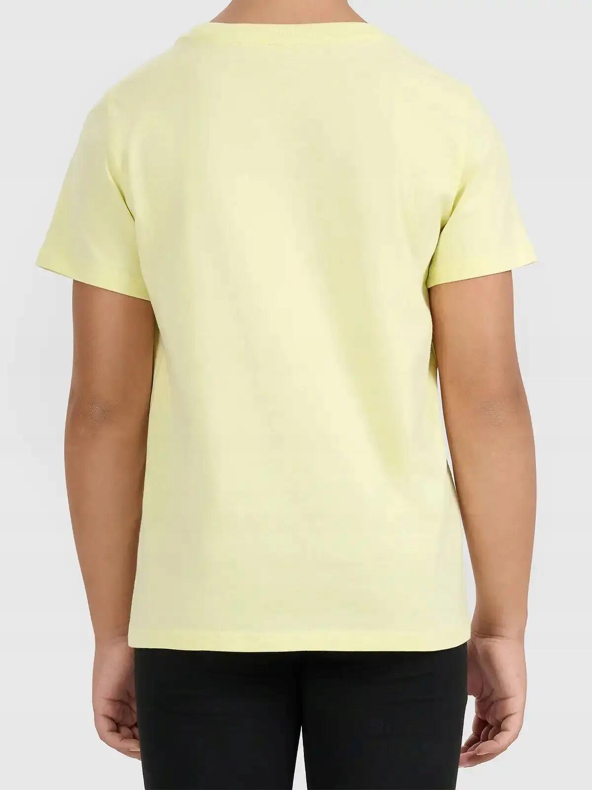 T-SHIRT DZIEWCZĘCA 4F SPORTOWY KOSZULKA BAWEŁNIANA 5/10