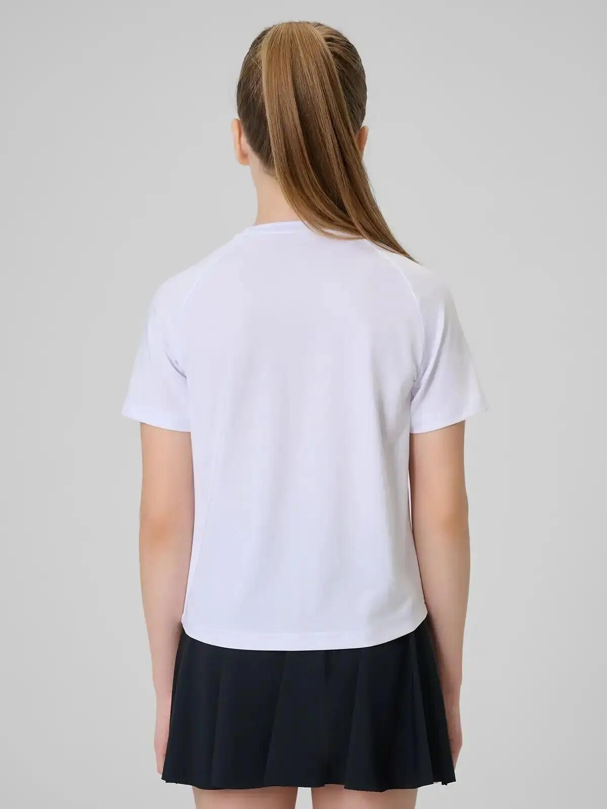 KOSZULKA SPORTOWA DZIEWCZĘCA 4F T-SHIRT SZYBKOSCHNĄCY 3/10