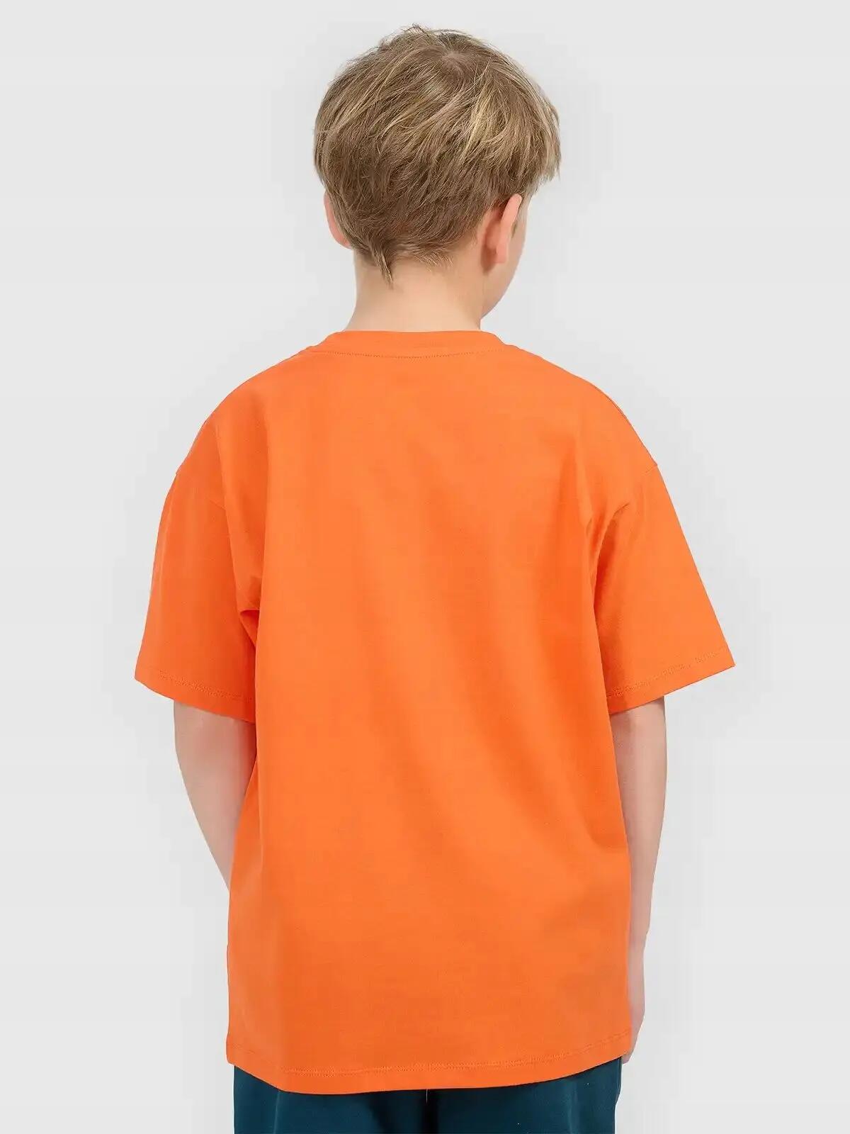 4F T-SHIRT CHŁOPIĘCY BAWEŁNIANY KOSZULKA Z 4/10