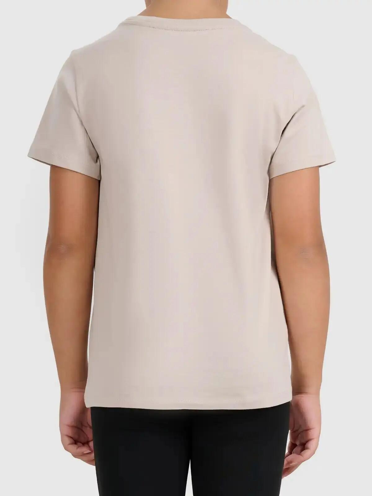 T-SHIRT DZIEWCZĘCA 4F SPORTOWY KOSZULKA BAWEŁNIANA 5/10