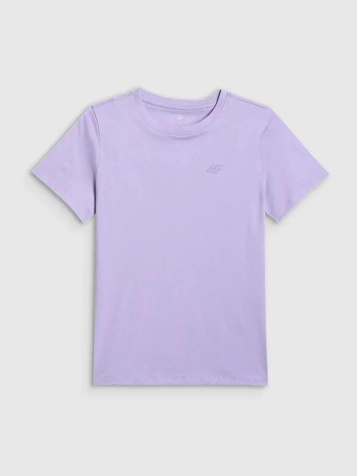 T-SHIRT DZIEWCZĘCA 4F SPORTOWY KOSZULKA BAWEŁNIANA 10/10